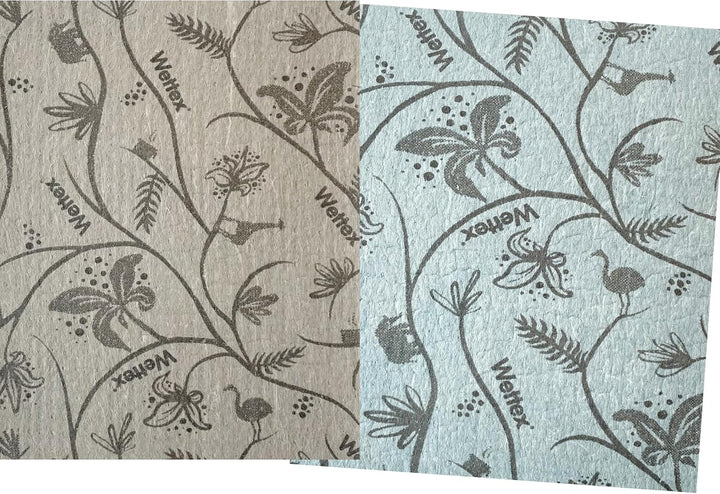 Wettex The Original schwedische Geschirrtücher für die Küche, 10 Stück, super saugfähige Schwämme, K