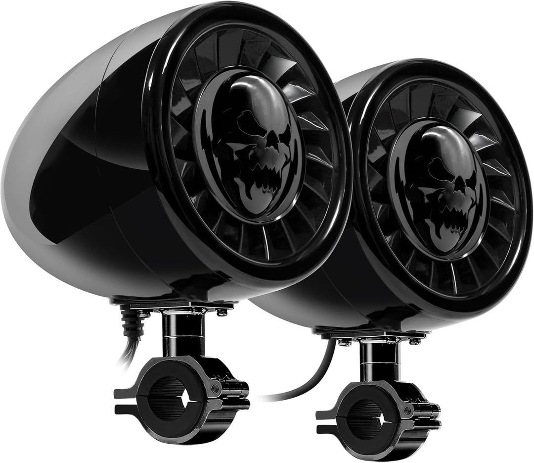 Bluetooth-Motorrad-Lautsprecher, 12,7 cm (5 Zoll), wasserdicht, Motorrad-Stereoanlage, eingebauter V