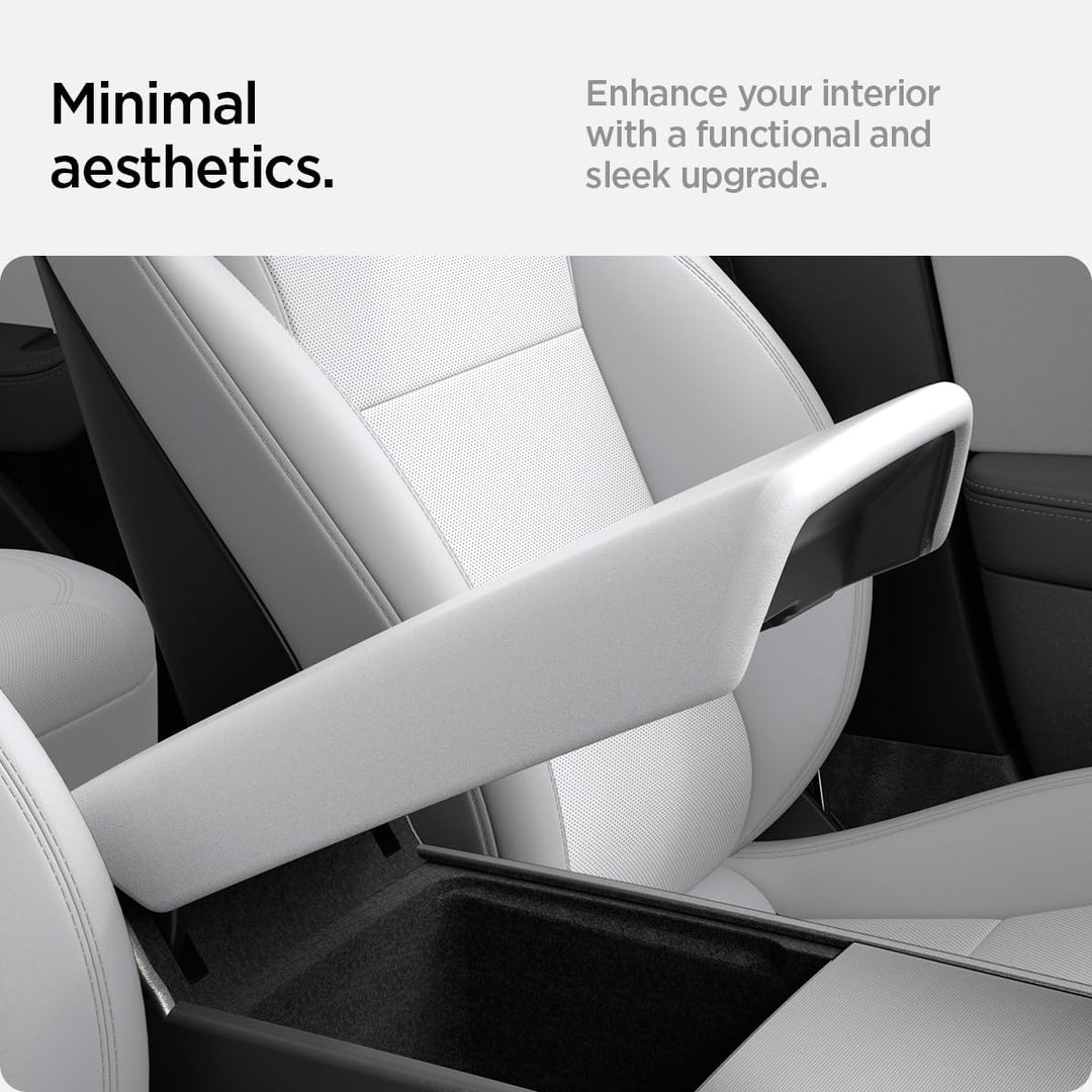 Spigen Tesla Model Y Juniper 2026 Standard & Model 3 Highland 2026 Mittelarmlehne Abdeckung, Armlehn