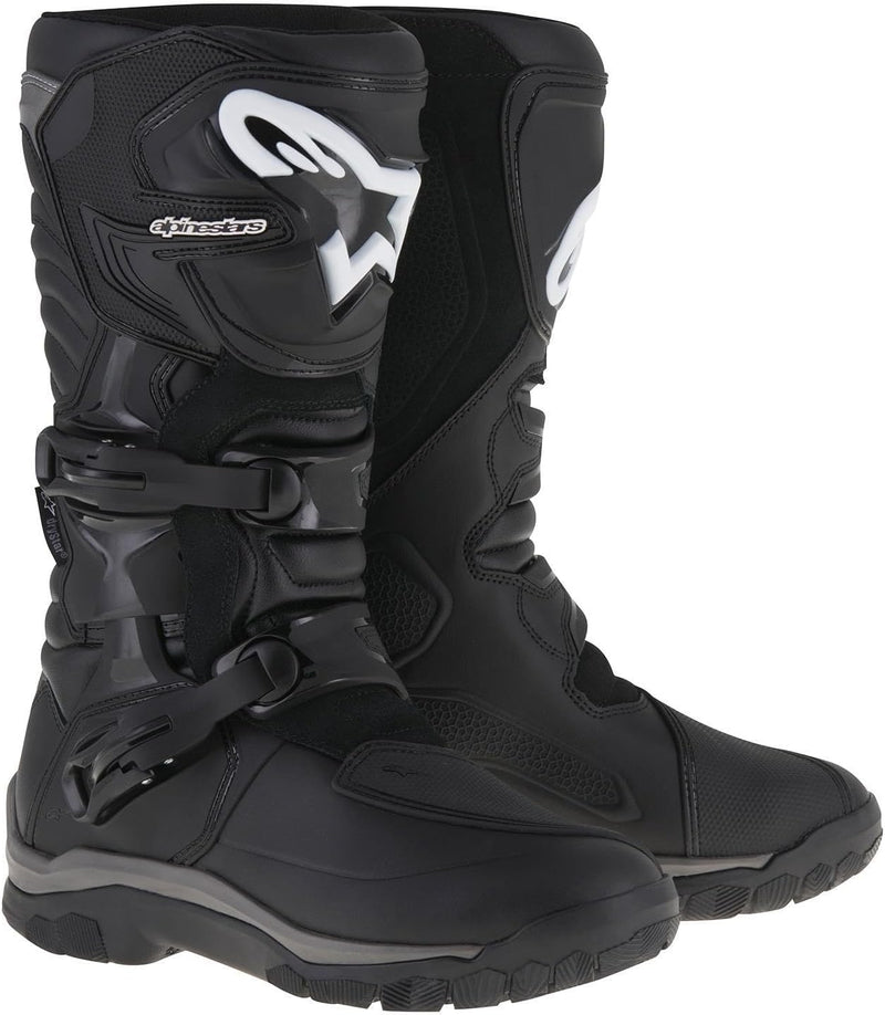 Alpinestars Corozal Adventure wasserdichte Motorradstiefel 44.5 EU Schwarz, 44.5 EU Schwarz