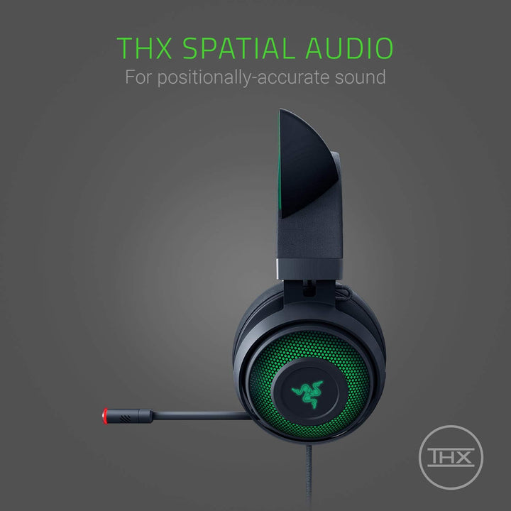 Razer Kraken Kitty Edition - Gaming-Headset (Chroma-Beleuchtung, Verkabelt für plattformübergreifend