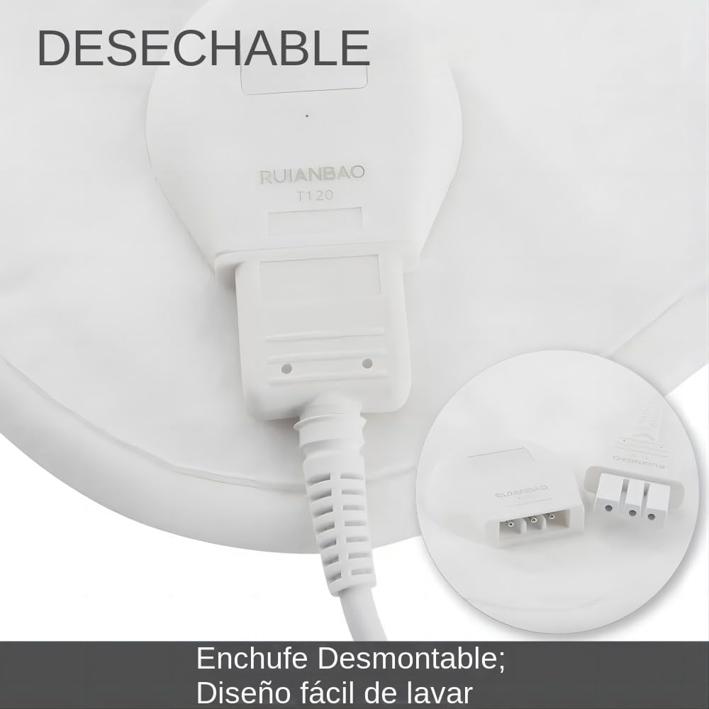 Elektrische Decke, Heizdecke, Timer, Heizkissen, 160 x 140 cm, Thermomatratzenwärmer mit doppelter K
