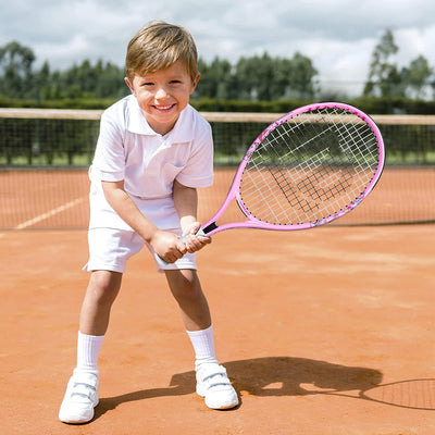 LUNNADE Tennisschläger für Kinder Junior, 19/21/23/25 Zoll Jugend Tennisschläger mit Hülle, geeignet