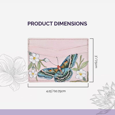 Anuschka Damen Credit Card Case Kartenhalter Einheitsgrösse Butterfly Melody, Einheitsgrösse Butterf