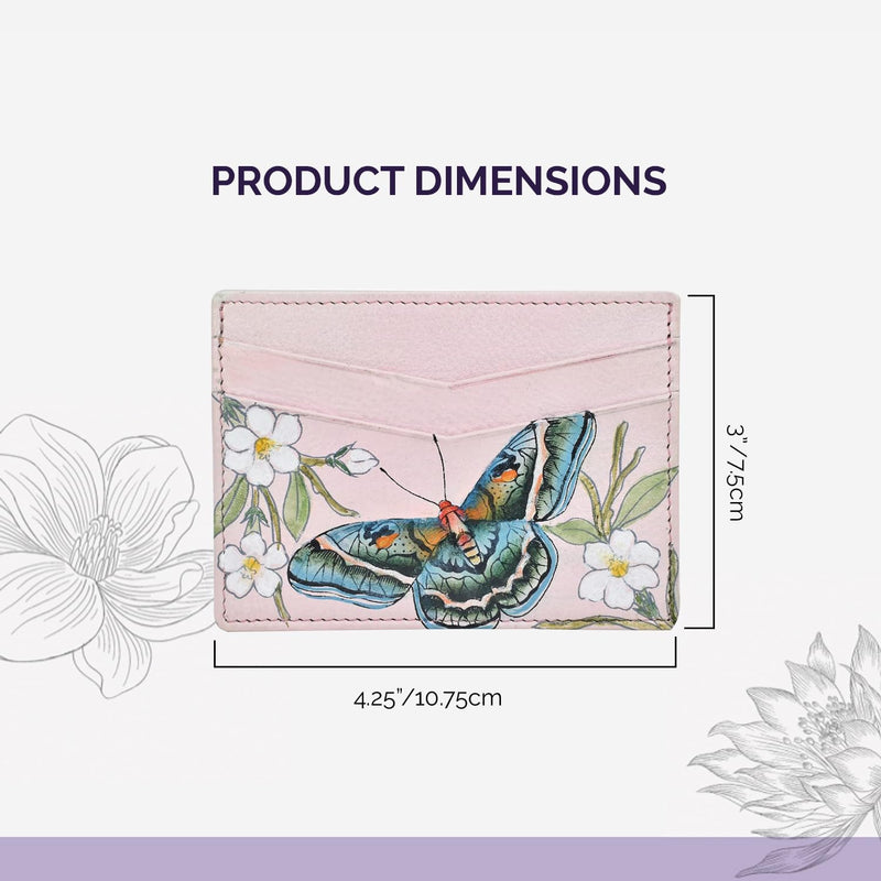 Anuschka Damen Credit Card Case Kartenhalter Einheitsgrösse Butterfly Melody, Einheitsgrösse Butterf