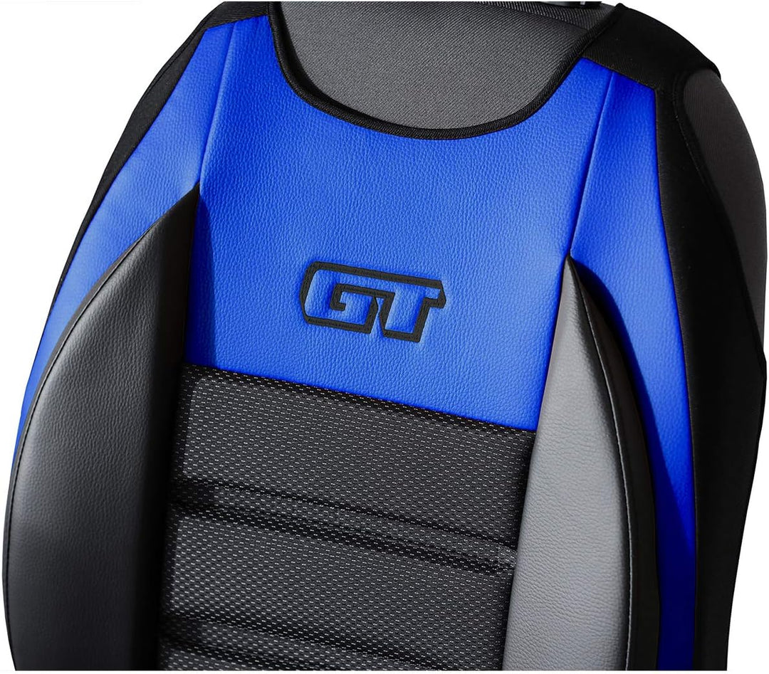 GSC Sitzbezüge Universal Schonbezüge kompatibel mit Mercedes C-KLASSE W203 Blau, Blau