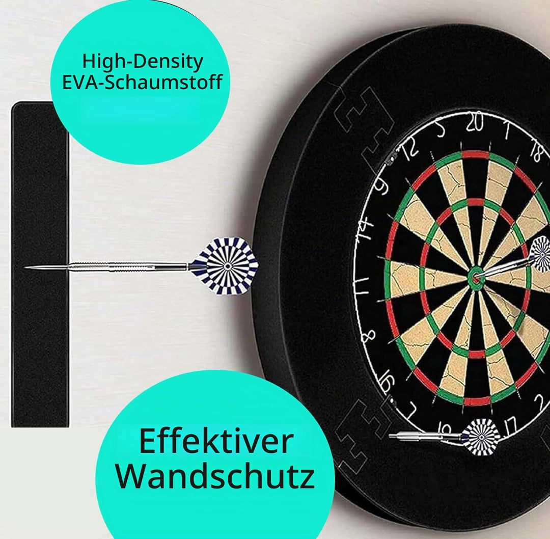 Dart Catchring Surround,Dartscheiben-Einfassung, Surround Auffangring,Dart Backboard,Besteht aus 5 T