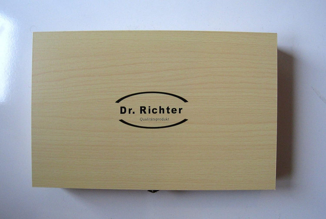 Dr. Richter Steakmesser "Texas XXL" 6er-Set in Holzbox - schneidet problemlos auch die dicksten Stea
