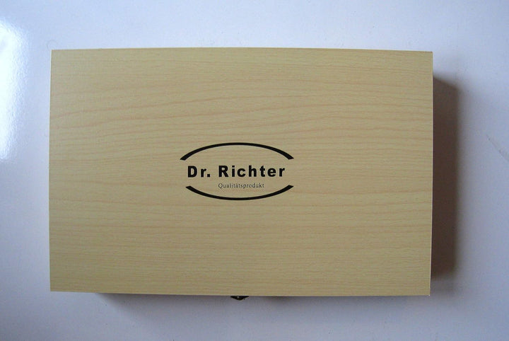 Dr. Richter Steakmesser "Texas XXL" 6er-Set in Holzbox - schneidet problemlos auch die dicksten Stea