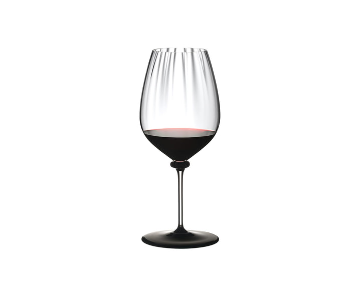 Riedel 4884/0 N Fatto A Mano Performance Cabernet Weinglas, 822 ml, transparent Cabernet-schwarzer S