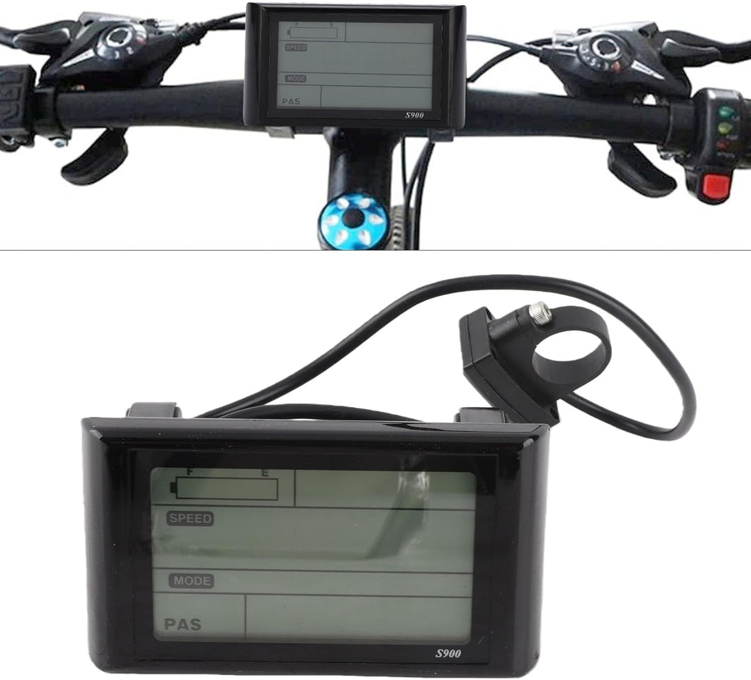 Elektro-Bike LCD Display Panel - S900 Steuergerät für 36V und 48V E-Bikes, wasserdicht und multifunk