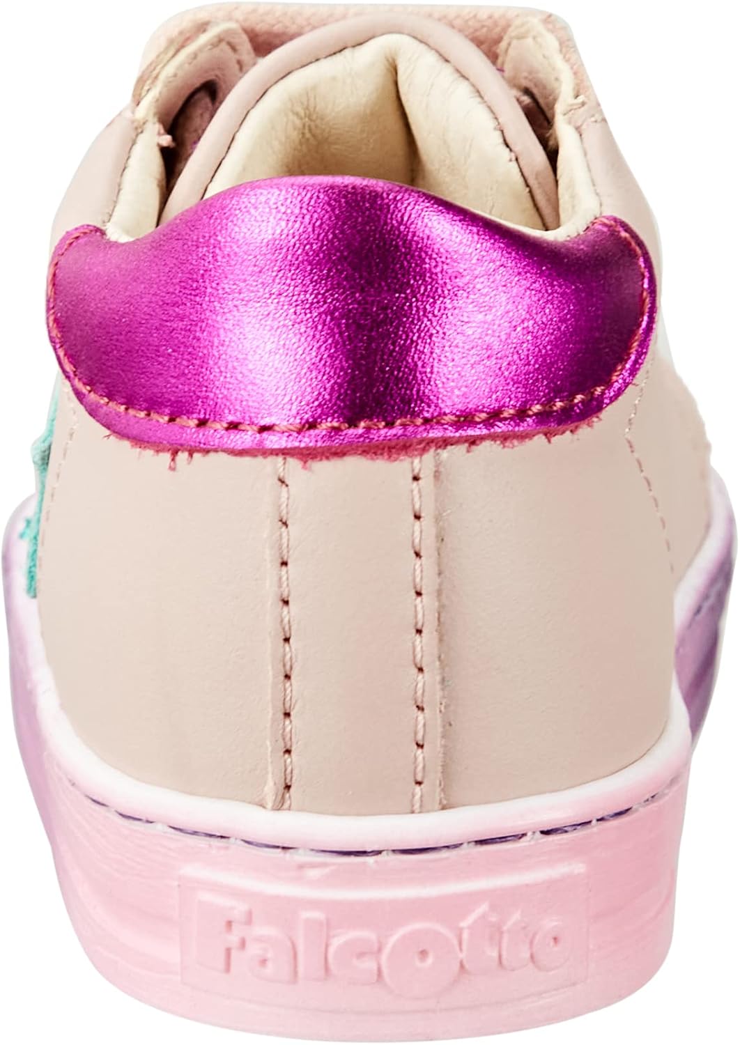 Falcotto Mädchen Sasha Sneakers 20 EU Weiss, 20 EU Weiss