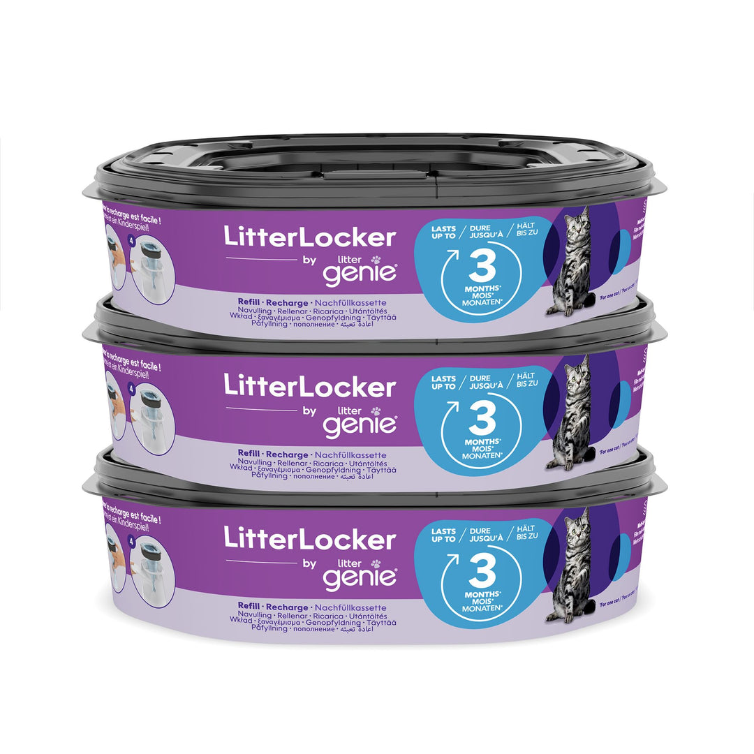 Litter Genie - LitterLocker XL-Nachfüllkassette, 3er-Pack