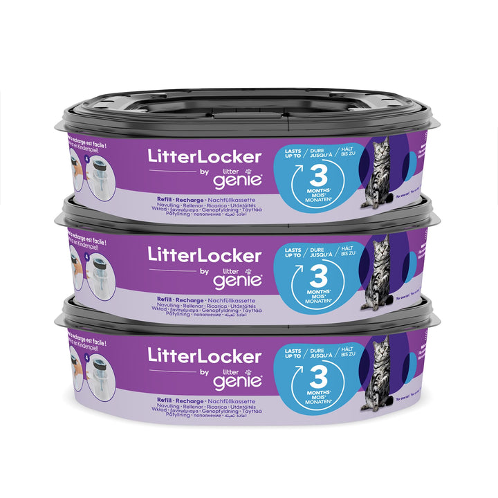 Litter Genie - LitterLocker XL-Nachfüllkassette, 3er-Pack