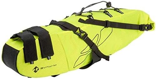 M-WAVE Unisex Fahrrad Satteltasche L Neongelb, L Neongelb