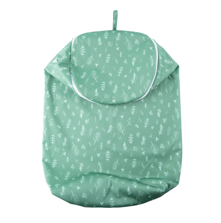 Popolini Windelsack Style RONDO (Green Leaves), Green Leaves