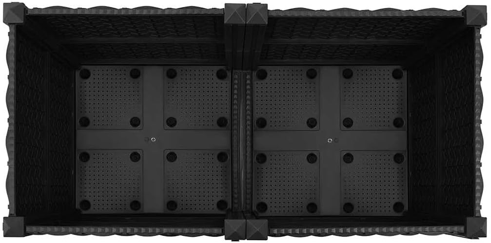 vidaXL Hochbeet Pflanzkasten Blumenkasten Gemüsebeet Pflanzbeet Blumenbeet Frühbeet Gartenbeet Pflan