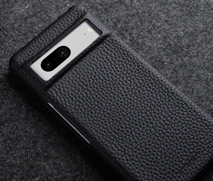 STILGUT Book Case kompatibel mit Google Pixel 7 Hülle aus Leder, Lederhülle, Klapphülle, Handyhülle
