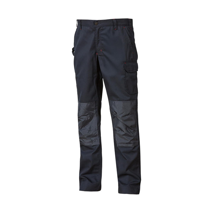 U-Power Herren-Arbeitshose, Cargohose mit elastischem Bund, mit Kniepolstertaschen, Multi_Pocket, be