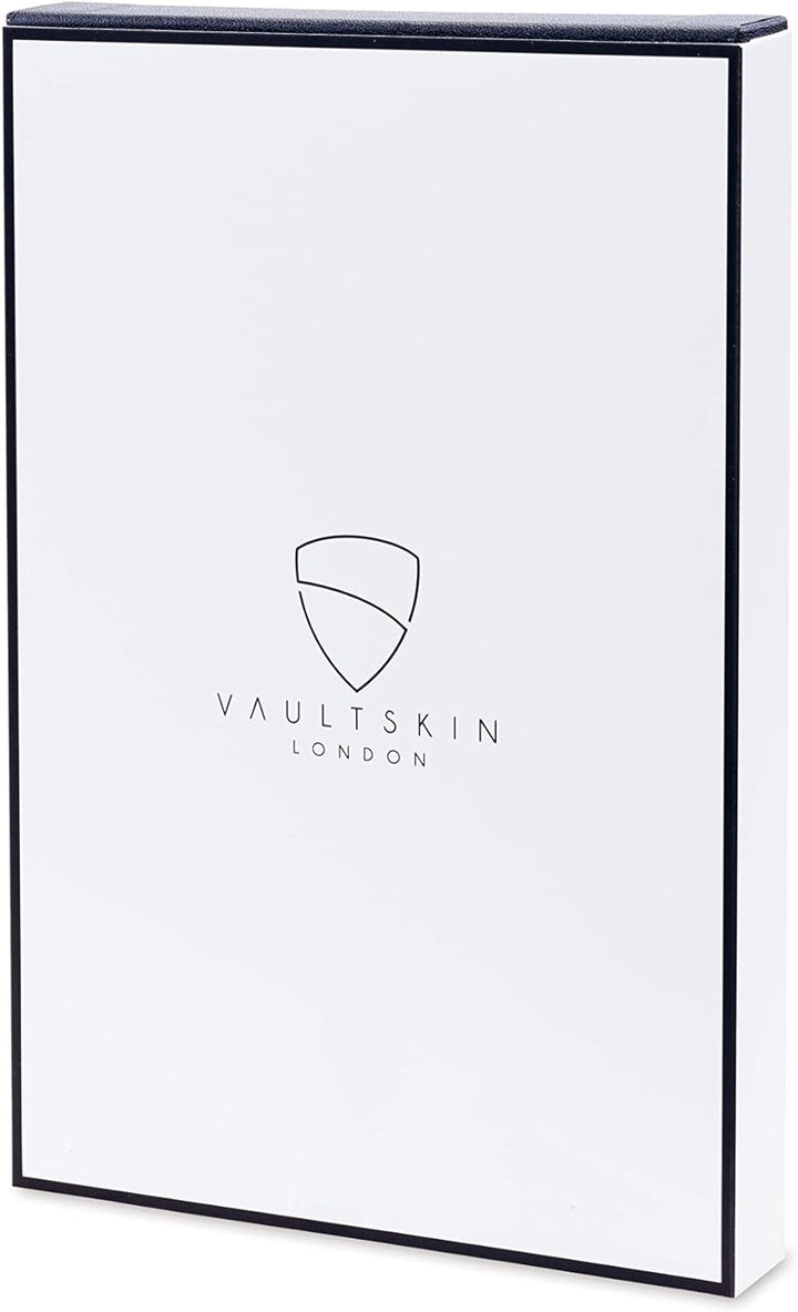 Vaultskin Kensington Reisepasshülle aus Leder mit RFID-Schutz (Matt Rot), Matt Rot
