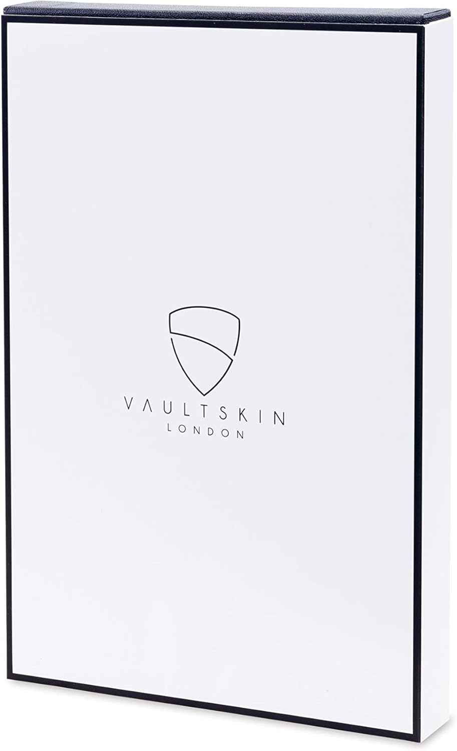 Vaultskin Kensington Reisepasshülle aus Leder mit RFID-Schutz (Matt Schwarz), Matt Schwarz