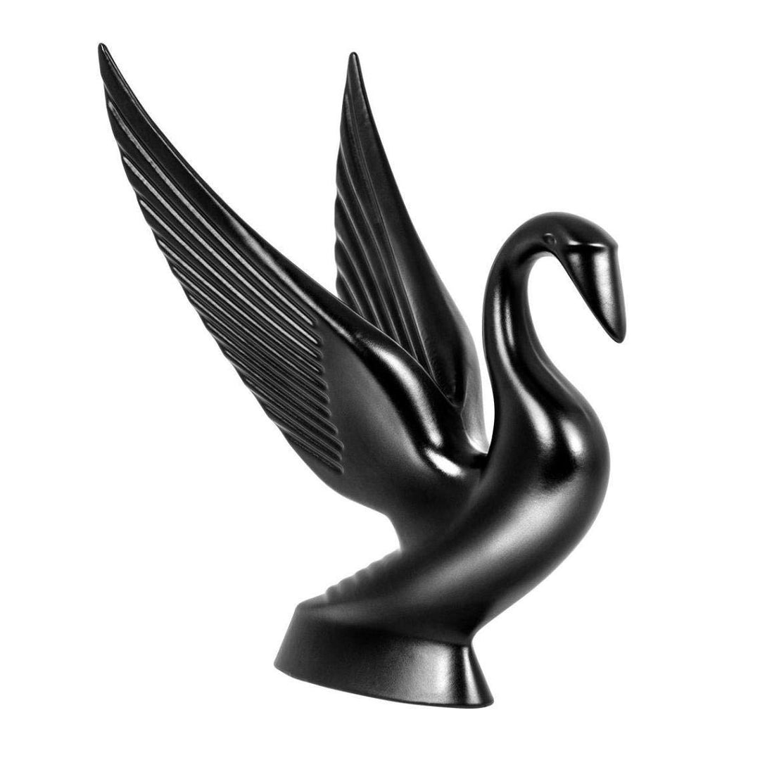 GG Grand General 48009 Schwanenhaube, pulverbeschichtet, matt-schwarz Mattschwarzer Schwan, Mattschw
