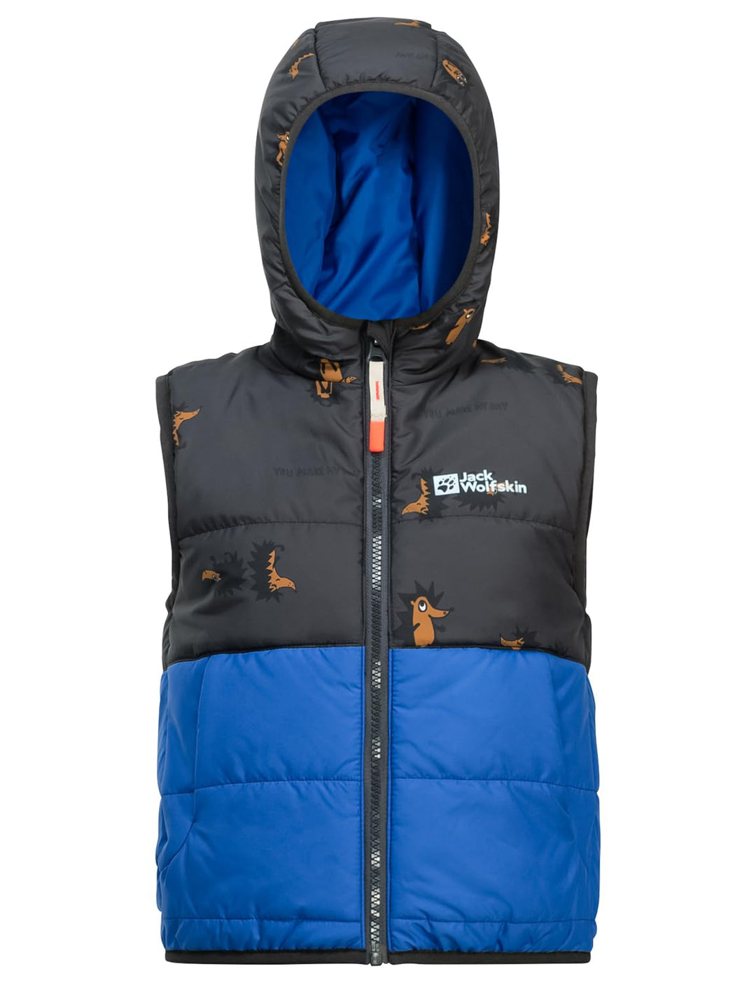 Jack Wolfskin Jungen Gleely Ins Hooded Vest K Weste 104 cm nordic sky, 104 cm nordic sky