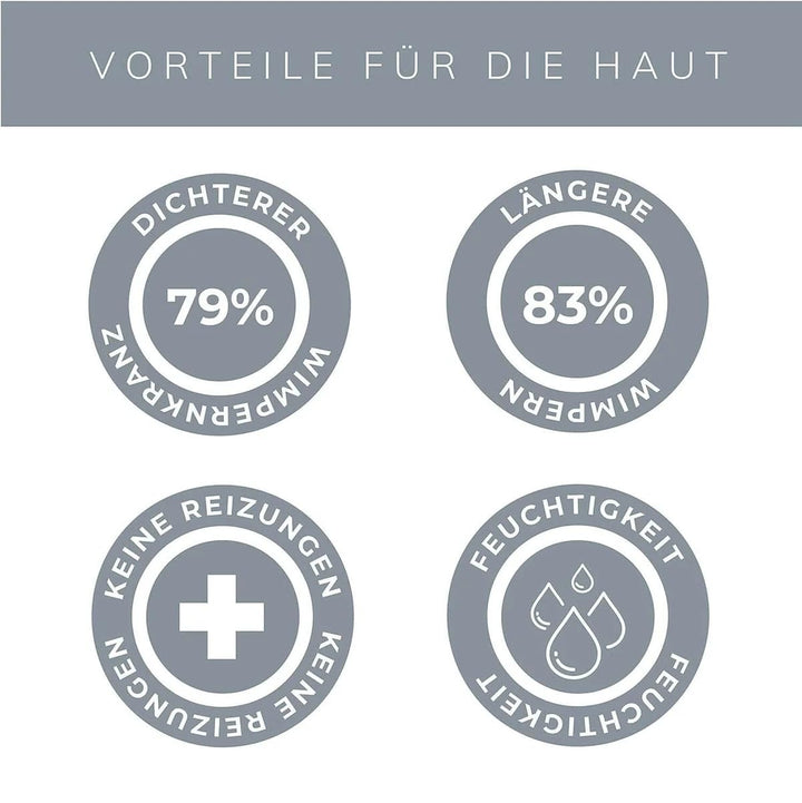 KÖ-HAIR Wimpernserum Wachstum Booster | Hochwirksames Serum für dichte lange Wimpern &amp; schnelles Wim