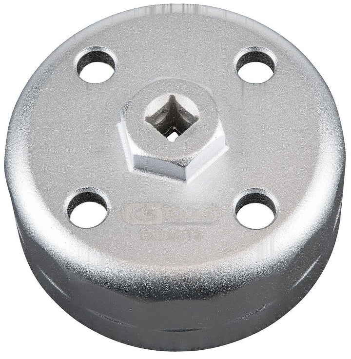 KS Tools 150.9213 3/8" Ölfilter-Schlüssel, SW 88,8mm, 15 Flächen