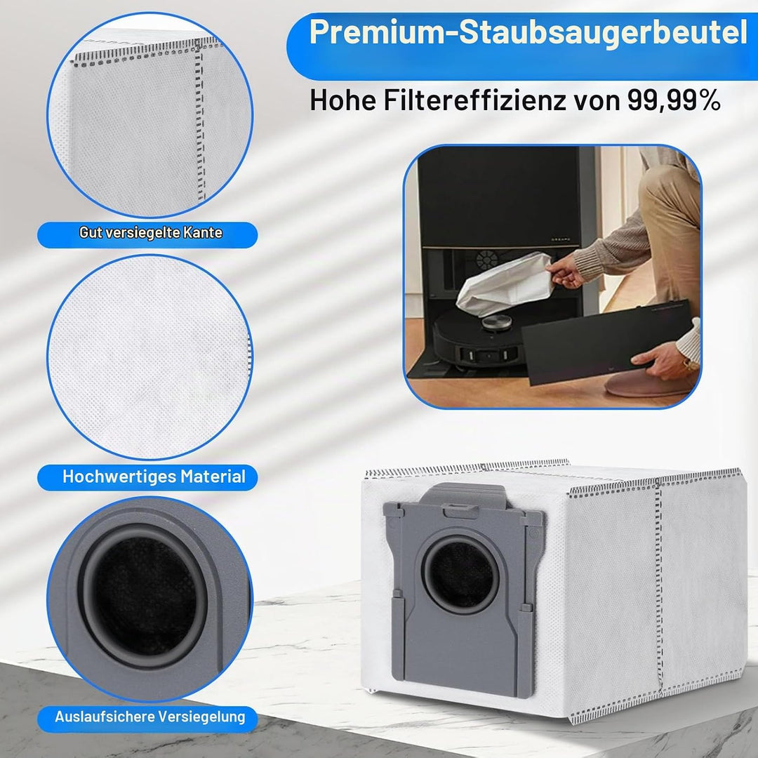 Zubehör für Dreame L10s Ultra Gen 2/ L10s Pro Ultra Heat/ L40 Ultra AE, Ersatzteile für X30 Ultra/Mo