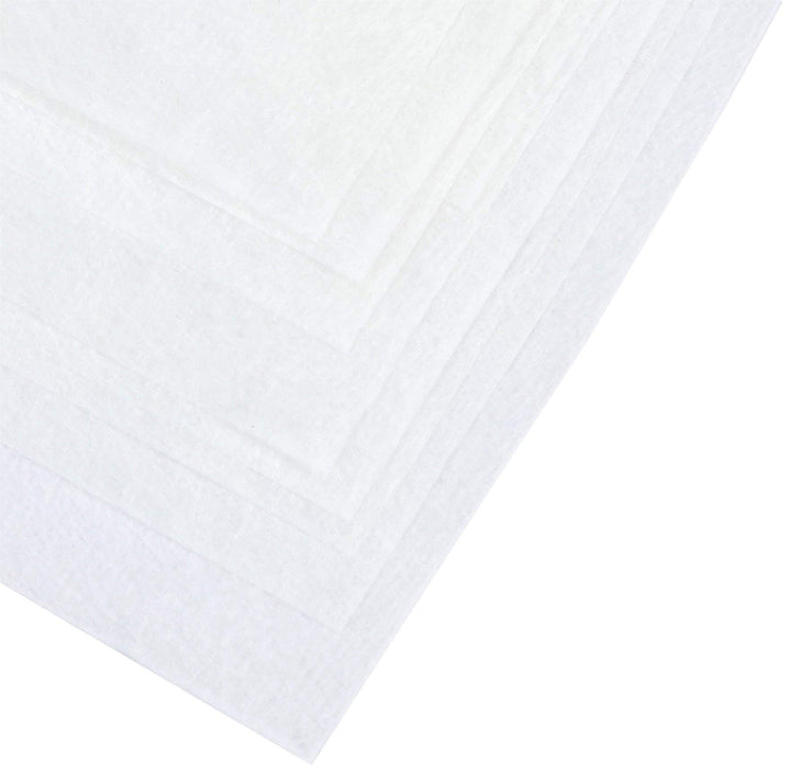 Papstar Passier- und Filtertücher / Seihtücher (10 Stück) 100 x 100 cm, weiss, Polyester, zuschneidb