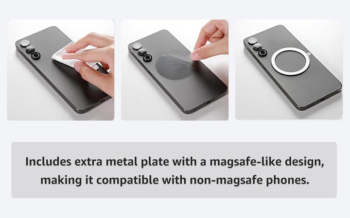 AYADA Magnet Handyhalterung Kompatibel mit Q2, MagSafe für iPhone 12/13/14/15, SUV Zubehör Accessori