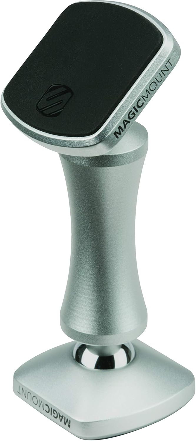 Scosche MEDSG-XTET Magicmount Elite Magnetische Smartphone/GPS-Halterung für das Auto, Silberner Dop