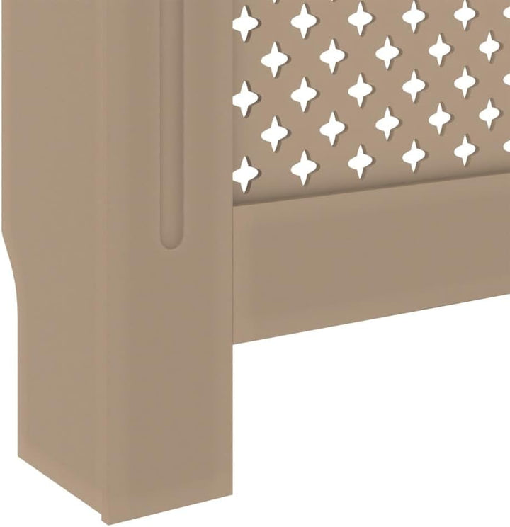puraday Wohnzimmer Heizkörperabdeckung 78x19x81.5 cm MDF Heizkörperverkleidung Dekorative Wabenmuste