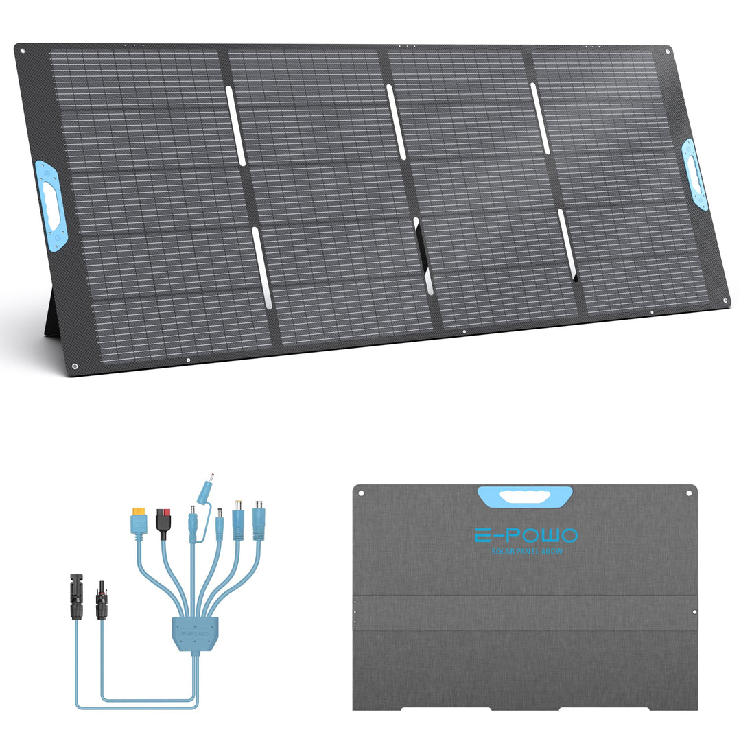 400W Solarpanel, 23,5% Wirkungsgrad ETEF Faltbares Solarladegerät
