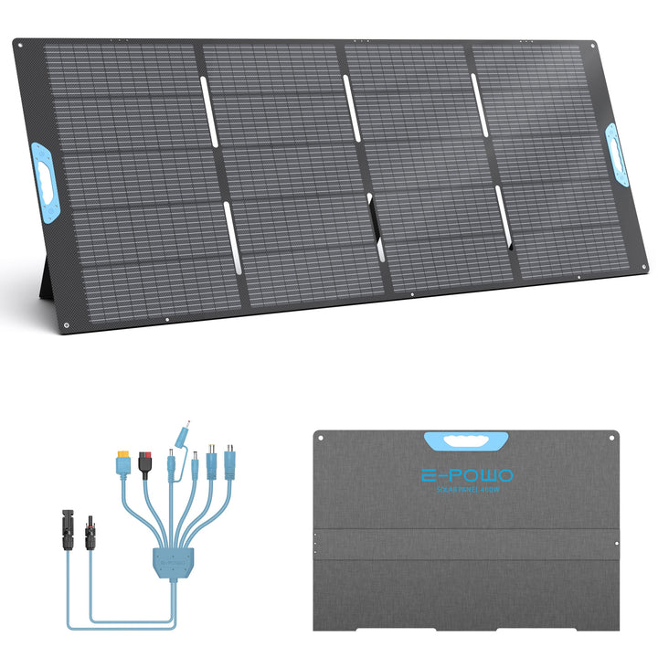 400W Solarpanel, 23,5% Wirkungsgrad ETEF Faltbares Solarladegerät