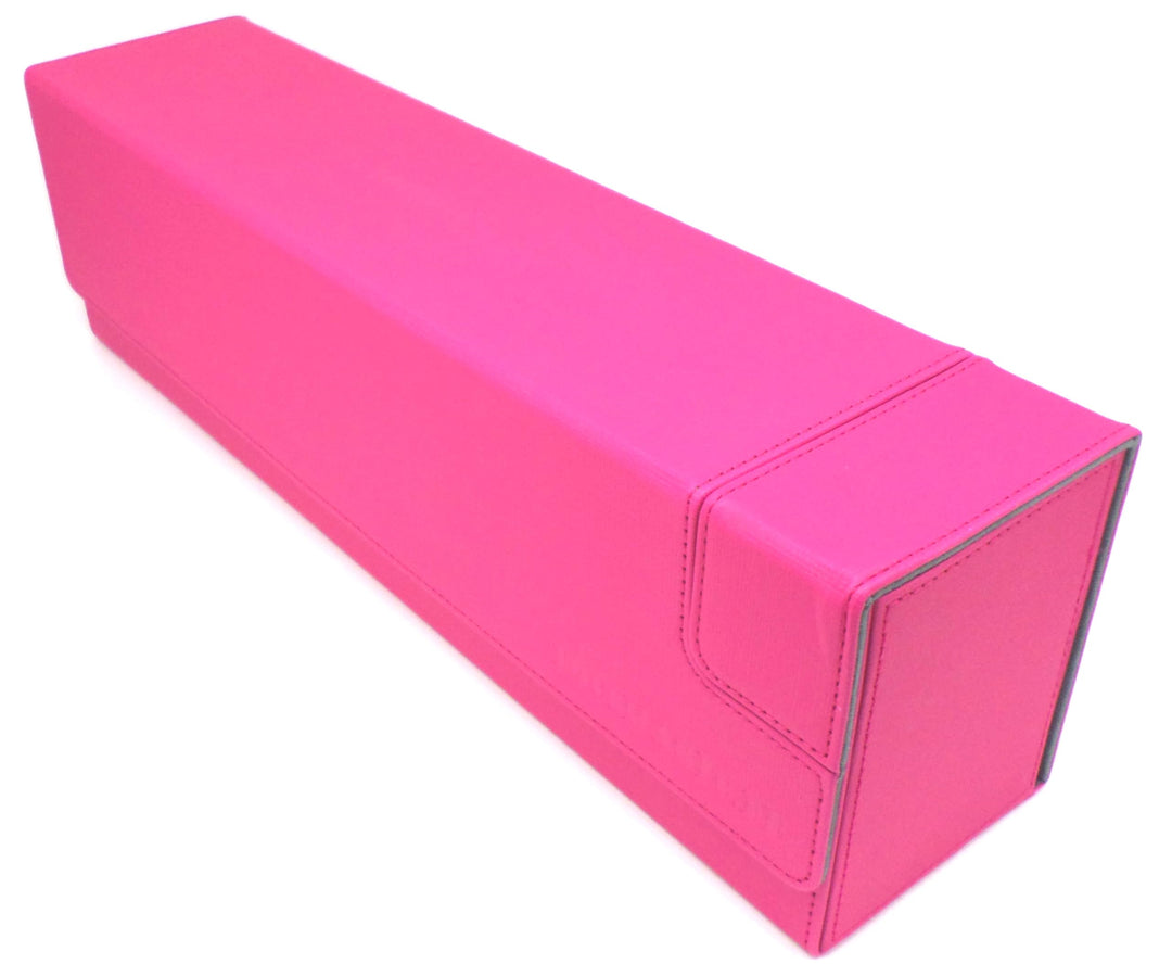 docsmagic.de Premium Magnetic Tray Long Box Pink Large - Card Deck Storage - Kartenbox Aufbewahrung