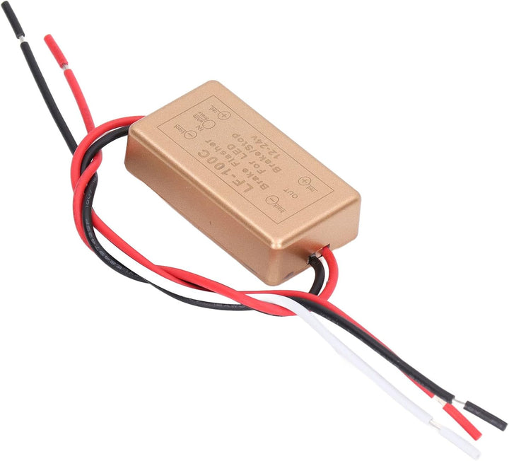 plplaaoo LED-Blitz-Stroboskop-Controller, ABS-Auto-Blinkmodul, Hochleistungs-Mini-Kompaktdesign für
