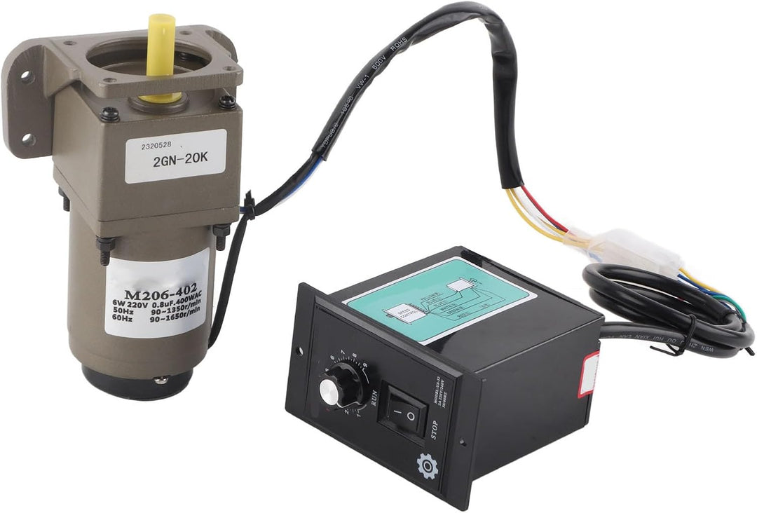Wechselstrom-Getriebemotor, Wechselstrom 220V 6W einphasig, asynchroner Getriebemotor Verzögerung ei