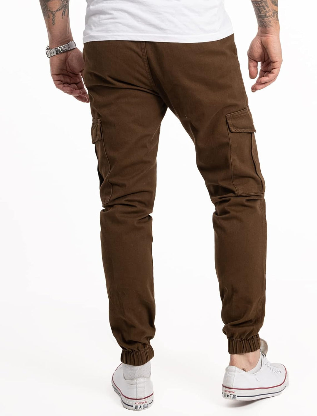 Rock Creek Herren Hose Cargohose RC-2356 29W / 30L Braun, 29W / 30L Braun