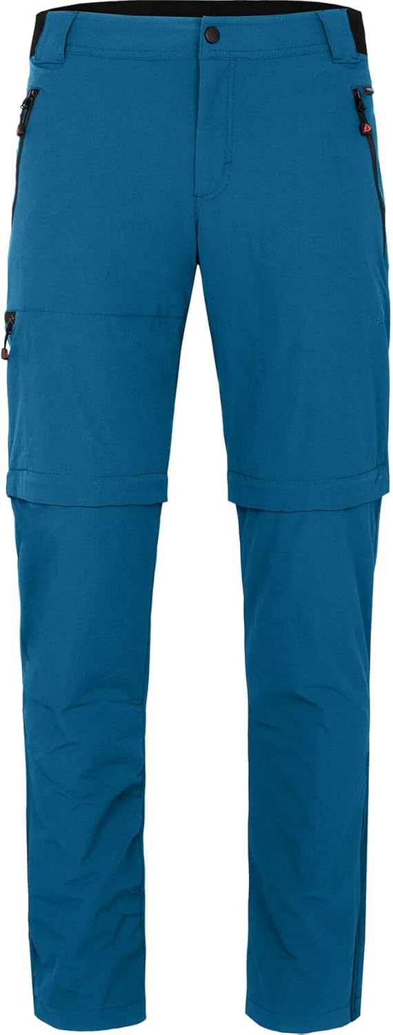 Bergson ARRESÖ Comfort (slim) | Herren Zipp-off Hose - Schmaler Schnitt - Bermuda Zipp off - leicht
