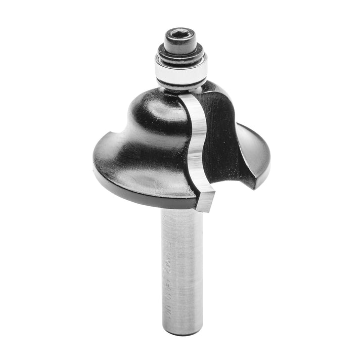 ENT 14962 Römischer Profilfräser HW, Schaft (S) 8 mm, Durchmesser (D) 34,9 mm, NL 16,6 mm, R 6,35 mm