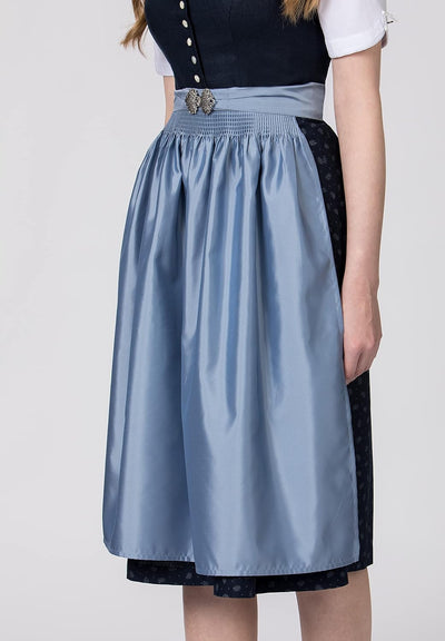 Stockerpoint Damen Dirndl Sieglinde Kleid für besondere Anlässe 40 Nachtblau, 40 Nachtblau
