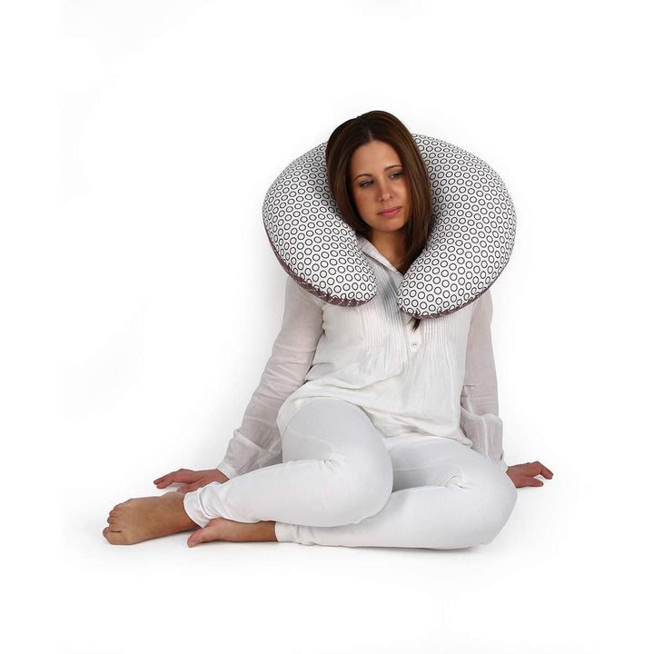 Cambrass Vichy nursing pillow - Celeste Himmelblau, Himmelblau