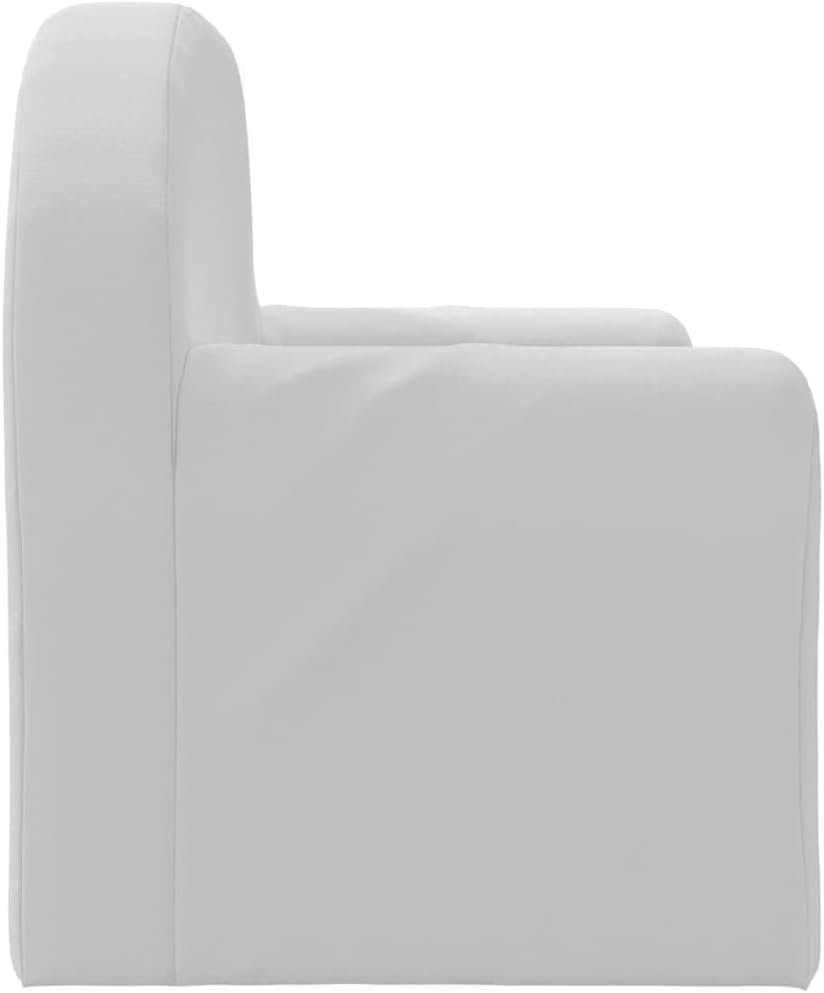 vidaXL Kindersofa mit Bettfunktion Sessel Schlafsofa Lounge Kinderzimmer Grau schlichtes Grau, schli