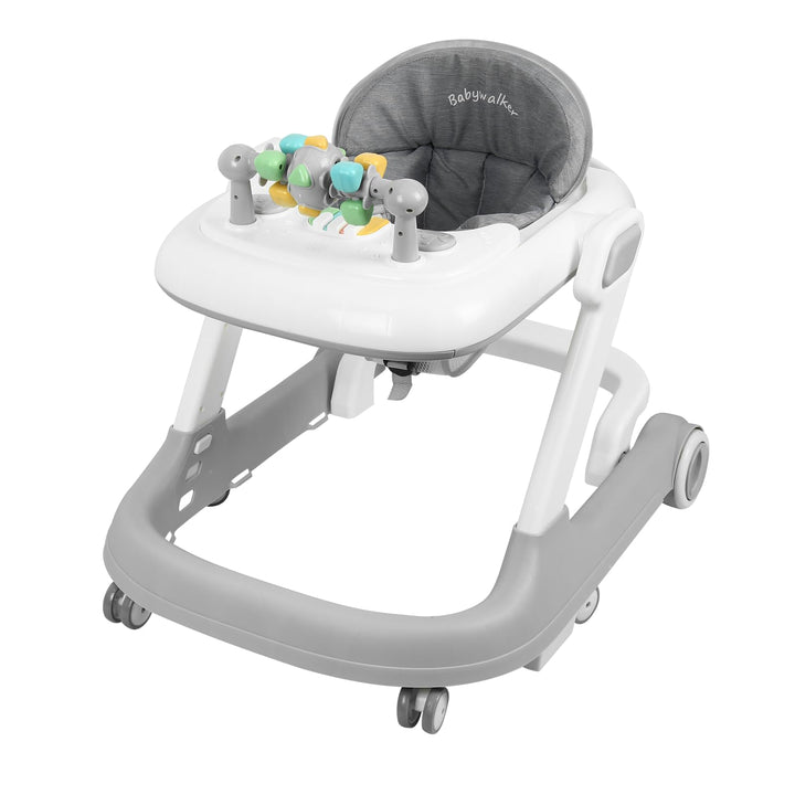 Homewell 2 in 1 Lauflernhilfe, Höhenverstellbar in 3 Positionen, Laufhilfe, Lerncenter mit Klavierta