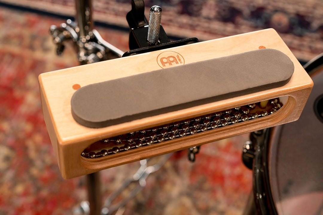 Meinl Percussion Wood Block Clap - Schlagzeugzubehör - Mit Halterung - Clap-Effekt - Baltische Birke