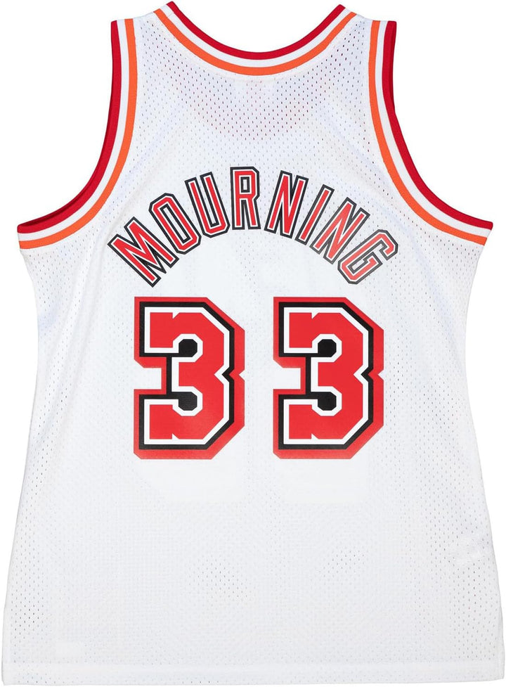 Mitchell & Ness NBA Swingman Jersey M. Heat - A. Mourning S Weiss, S Weiss