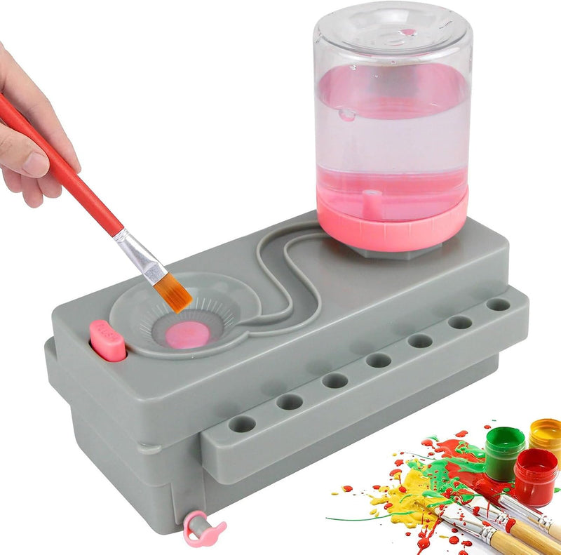 Pinsel Reiniger, Pinselreiniger Bürstenspüler, Multifunktionaler Bürstenbrause, Brush Rinser, Make u