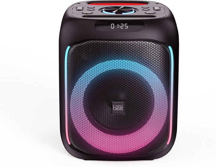 Mobile Beat SB-TWS 100 BT Soundbox, bis zu 7h Laufzeit, LED-Lichtefeekte, praktischer Tragegriff, Ak